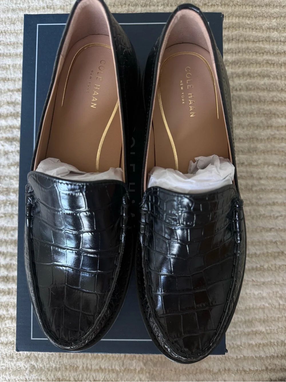 Cole Haan sleek slip